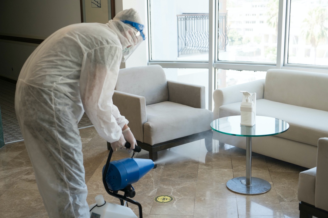 Máquinas de nebulización para desinfectar ambientes