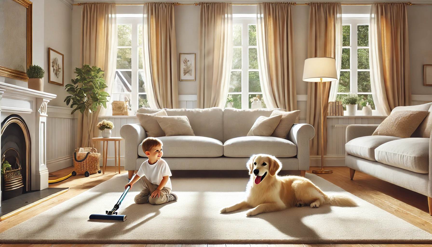 ¿Es seguro el lavado profesional de muebles para mascotas y niños?