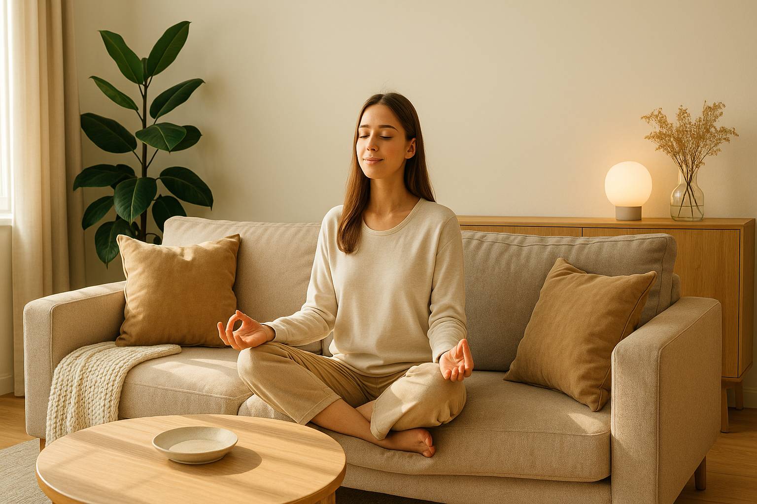 La relación entre un espacio limpio y un ambiente relajante