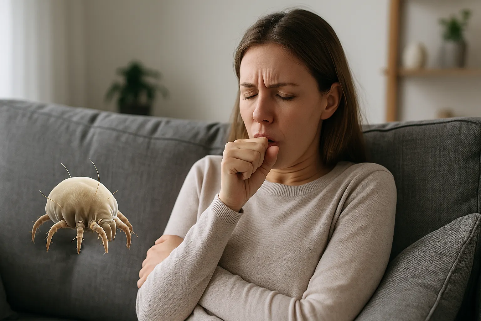 ¿Toses por las noches? Los ácaros de tu sofá pueden estar afectando tu sistema respiratorio