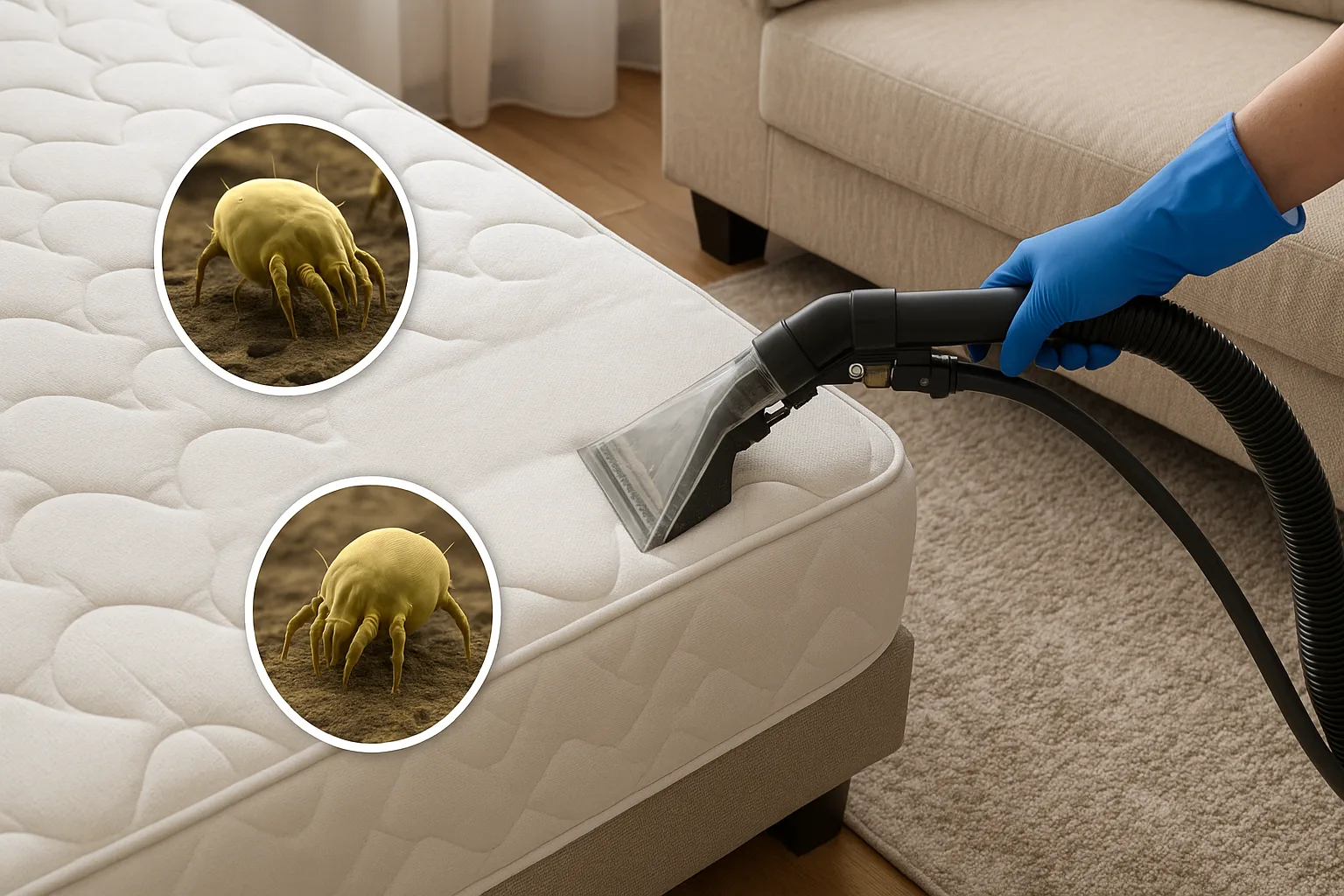 Ácaros en casa: el enemigo invisible que afecta tu salud y cómo eliminarlos de alfombras, muebles y colchones